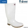 12020109 - Bota Pvc Croydon Macha Alta Royal Blanca Sin Puntera