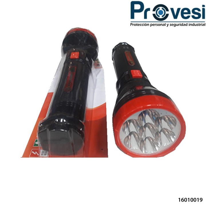 Linterna Led Recargable 7 Leds