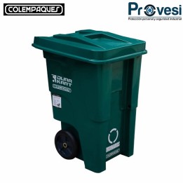16010152 - Carro Durakart 55 Galones Verde Colempaques