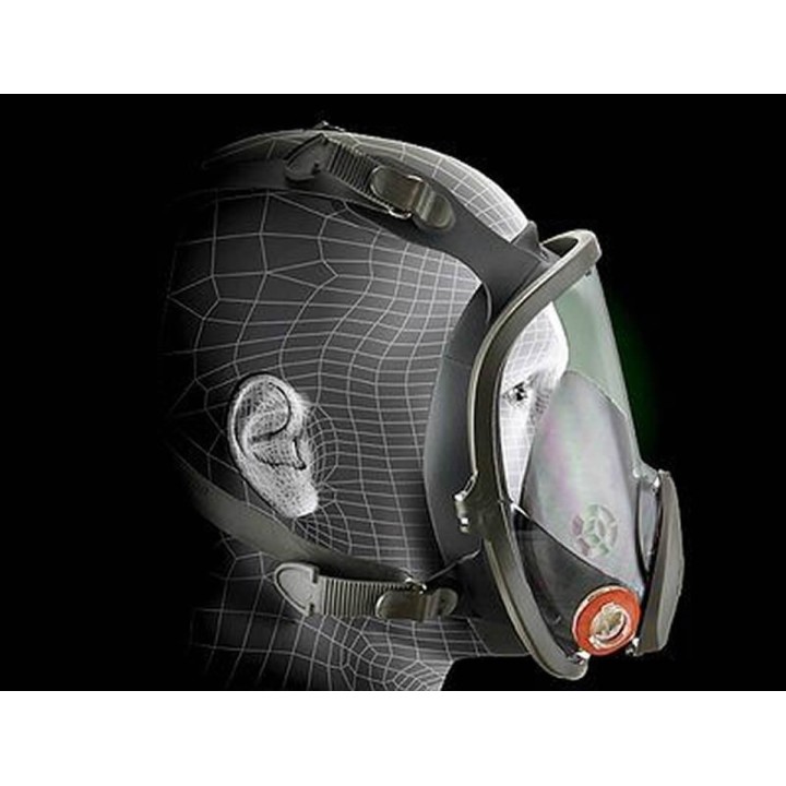 Respirador 3M 6800 Cara Completa Elastomero T-M Full Face