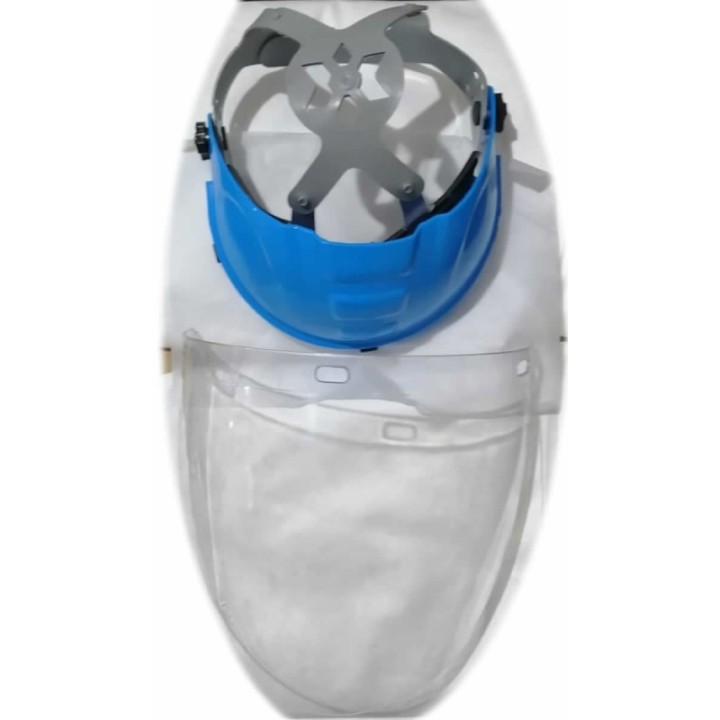 Careta Plástica Protección Facial Visor Curvo Policarbonato 20-01-Pet Epi