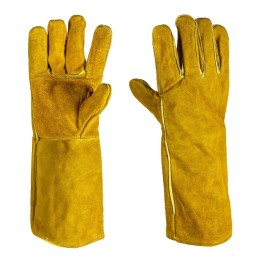 Guante Soldador Tipo Kodiak Carnaza Largo 20cm
