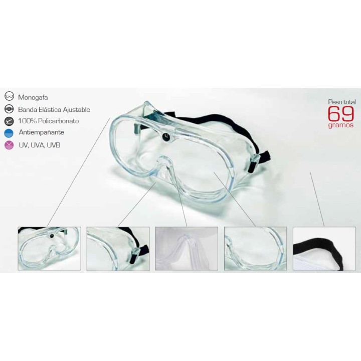 Monogafa Boreas 2.0 Lente Claro Antiempañante Kim
