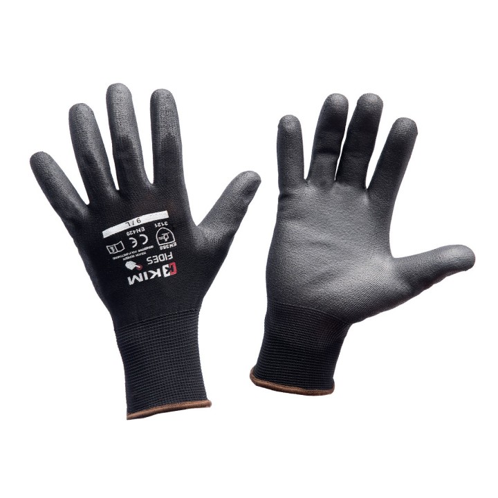 01110016 - Guante Poliester-Nylon Poliuretano Tactil (Touch Screen) Fides Kim Fides-C22Dbub-St Kim