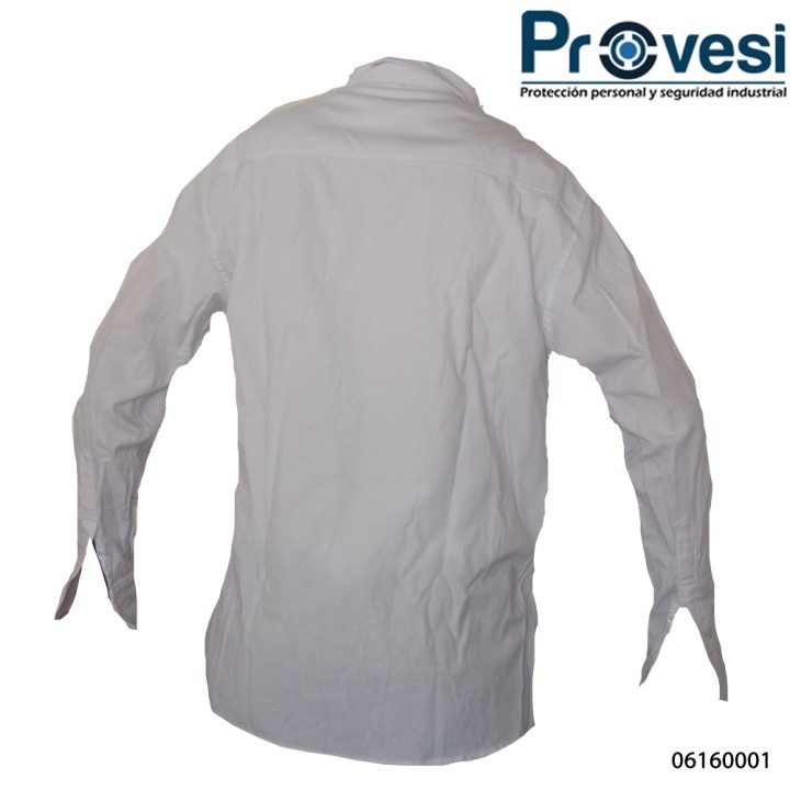 Camisa Oxford Manga Larga Hombre