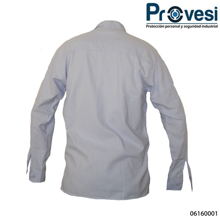 Camisa Oxford Manga Larga Hombre
