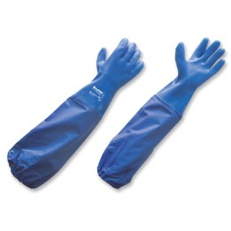 Guante Semicorrugado Industrial Blue Pvc Long 60Cms Manga Zubiola 11981617