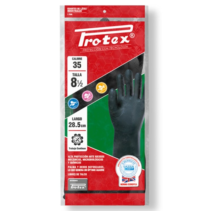 Guante Plastico Calibre 35 Protex