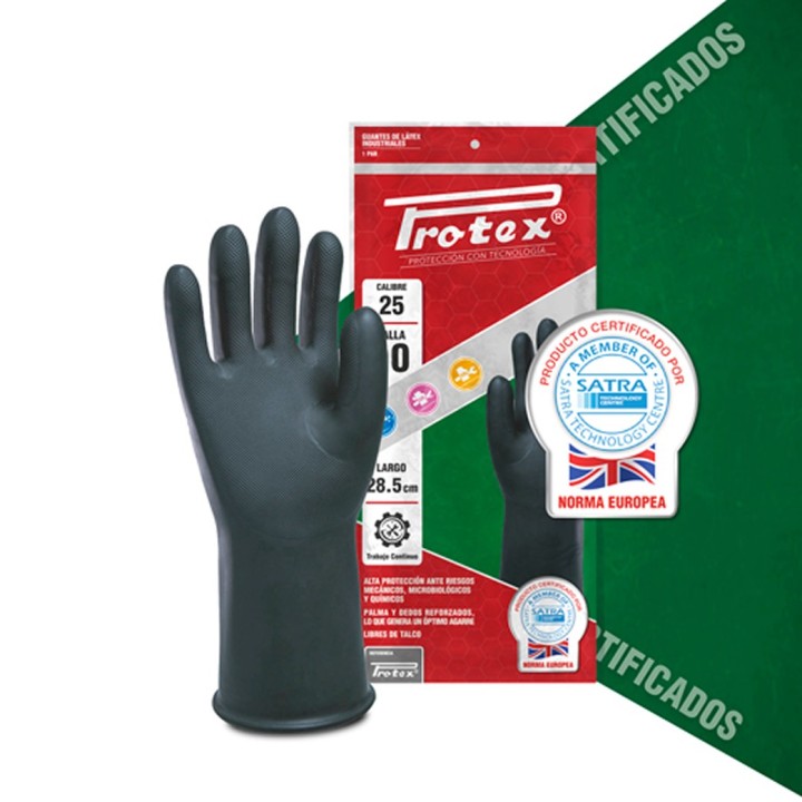 Guante Plastico Calibre 25 Protex