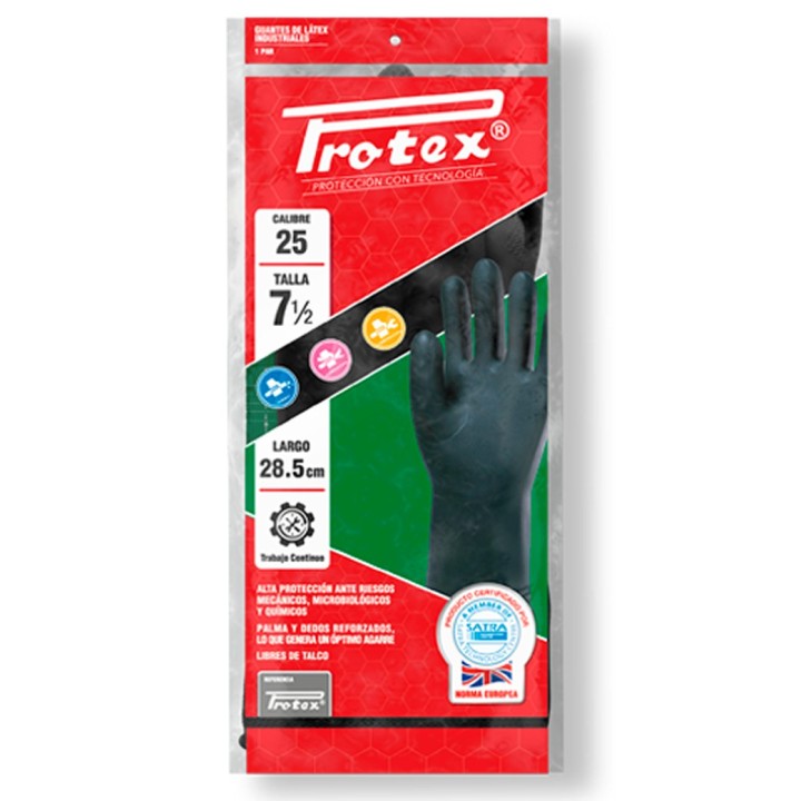 Guante Plastico Calibre 25 Protex