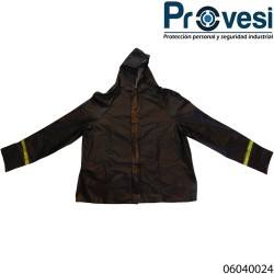 Impermeable Conjunto Chaqueta Capucha Pantalon Zapaton Y Bolso Reflectivo Cal 16