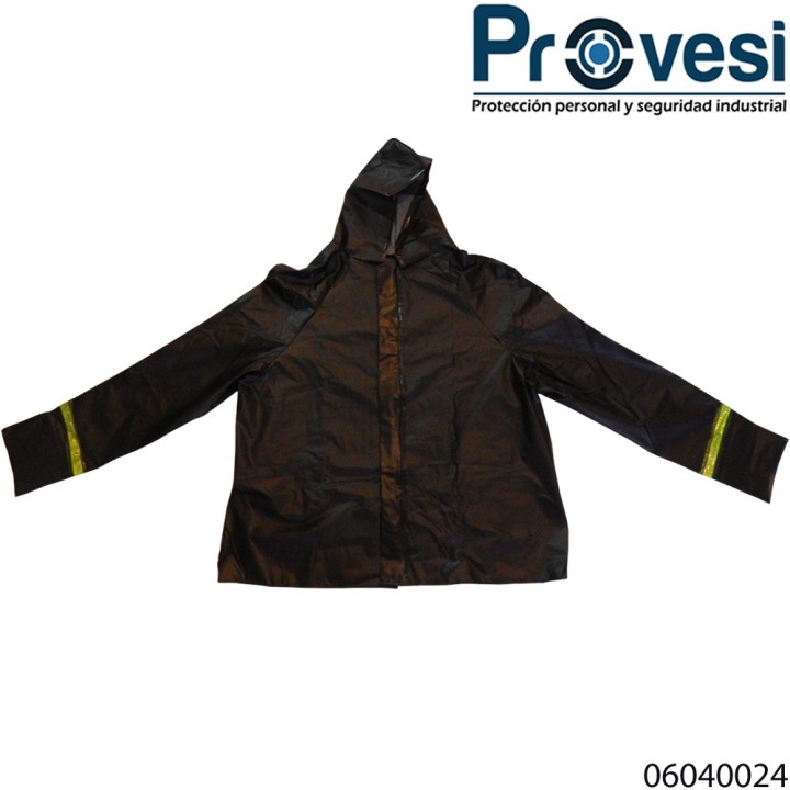 Impermeable Conjunto Chaqueta Capucha Pantalon Zapaton Y Bolso Reflectivo Cal 16