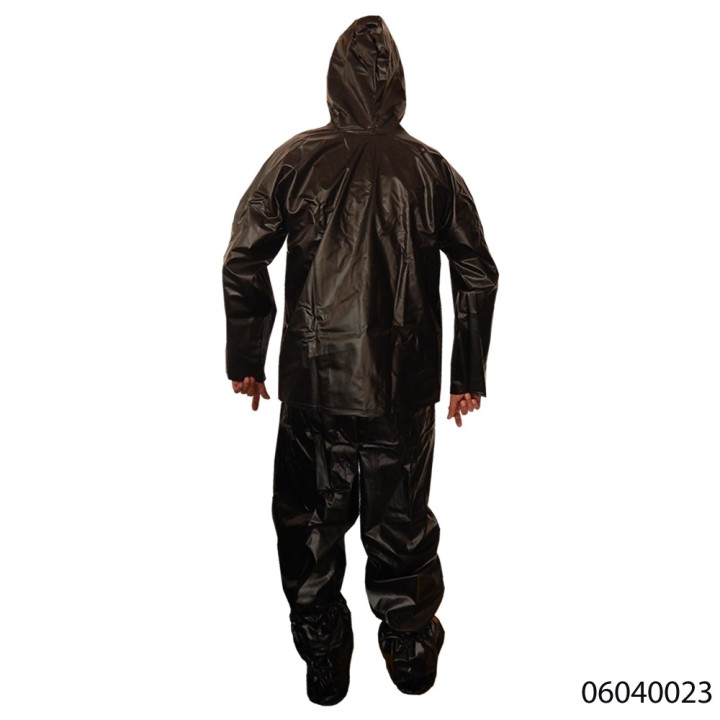 Impermeable Conjunto Chaqueta Cierre Broches Pantalon Bolso/Zapaton Suela Cal 16