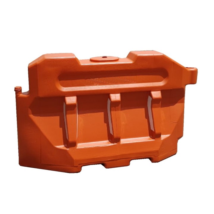 Barrera Vial O Maletin Plastico Largo 1.6Mts Alto 91Cm Ancho Base 45.5Cm Sp