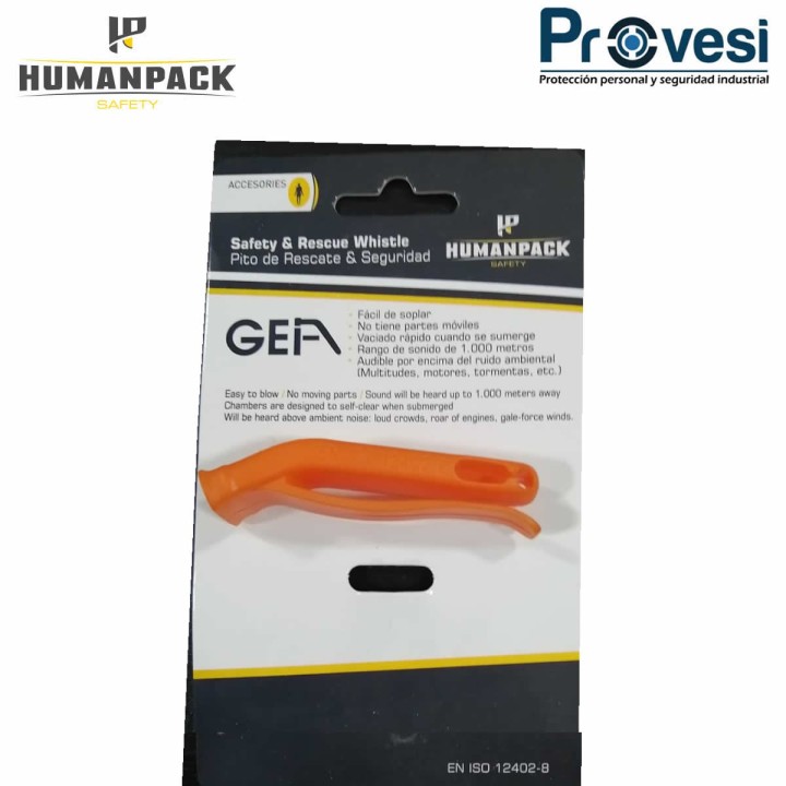 Pito / Silbato Plastico Gea Humanpack