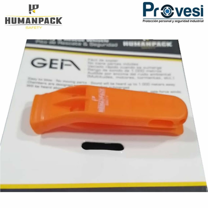Pito / Silbato Plastico Gea Humanpack