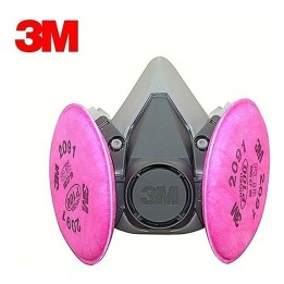 Kit Respirador Reutilizable 3M 6200 + 2 Filtros 2091 P100