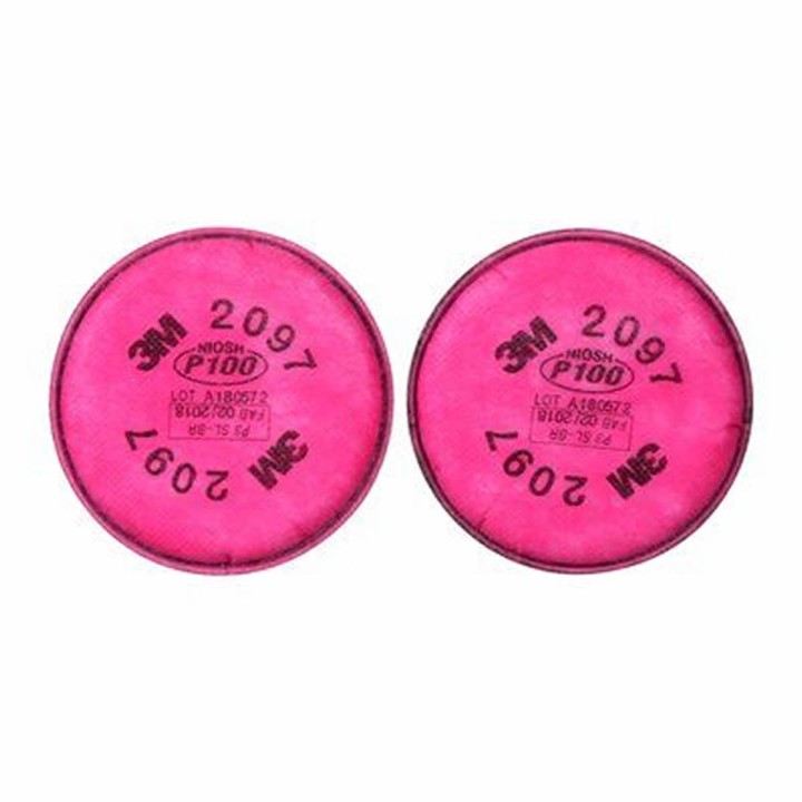 Kit Respirador Reutilizable 3M 6200 + 2 Filtros 2097 P100