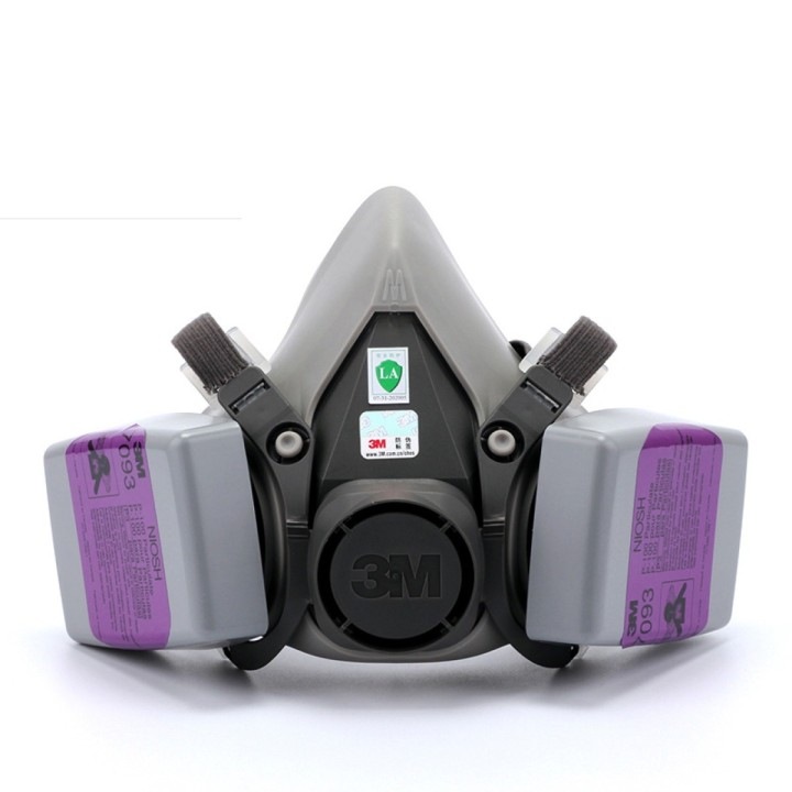 Kit Respirador Reutilizable 3m 6200 + 2 Filtros 7093 P100