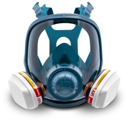 Respirador Air Safety Cara Completa Silicona Talla M FFS990M