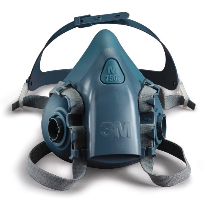 Respirador 3M 7502 Silicona Media Cara T-M