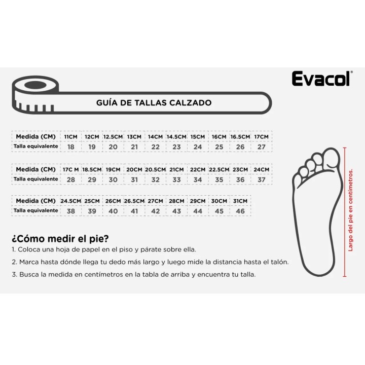Zapato Evacol Antideslizante Ref 080