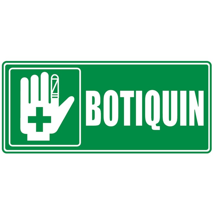 Señal Botiquin Estandar 30X15