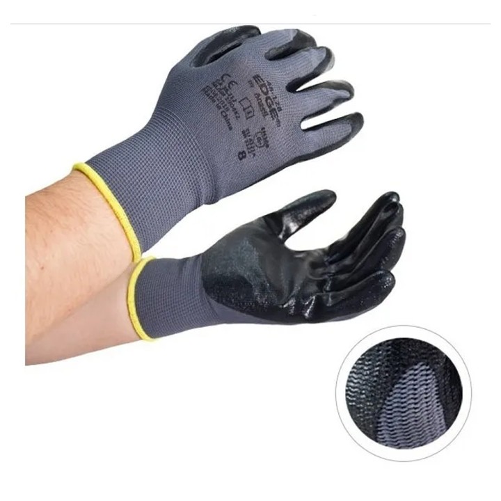 Guante Nitrilo Poliester Edge 48-128 Ansell