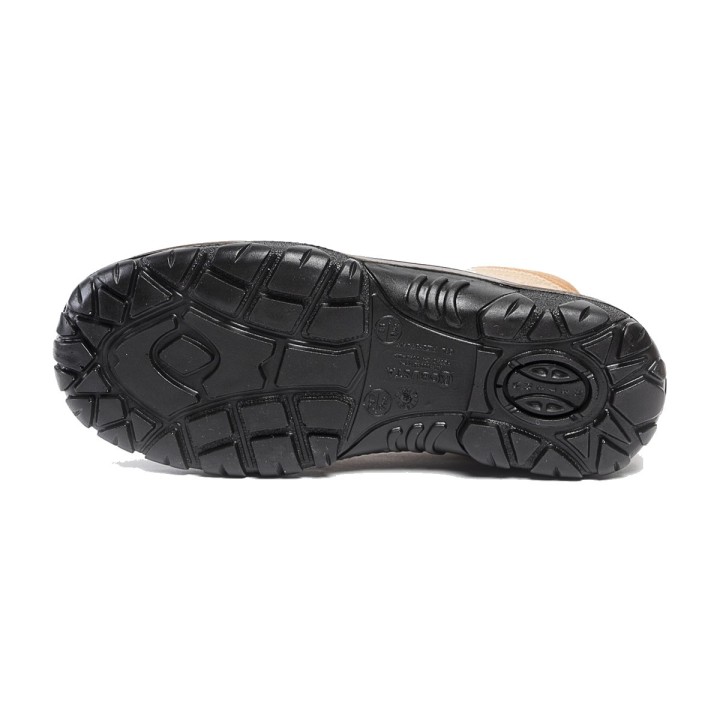 Bota Seguridad Nova Raider Slider Zipper Dama Oro