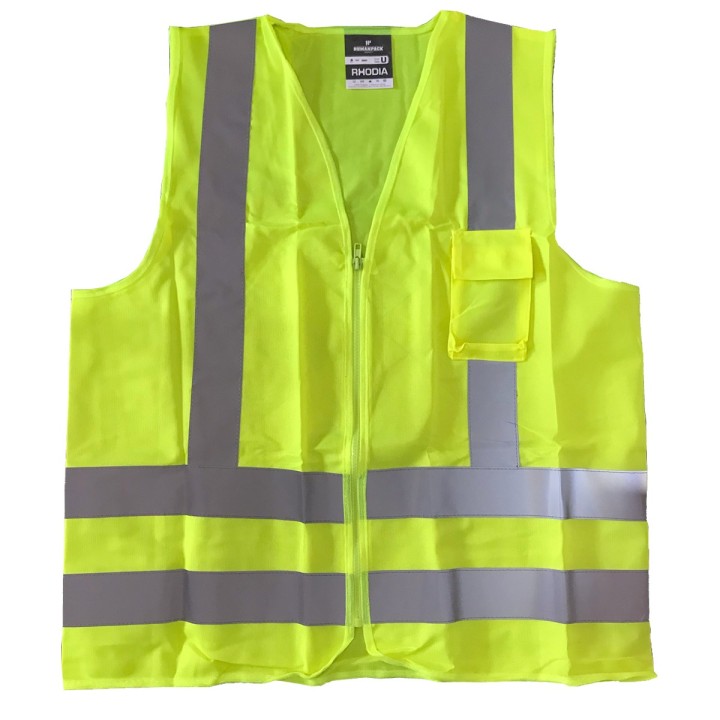 Chaleco Reflectivo Ingeniero Rhodia Human Pack