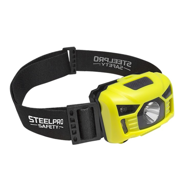 Linterna Sensor X Led Adaptar Casco Steelpro