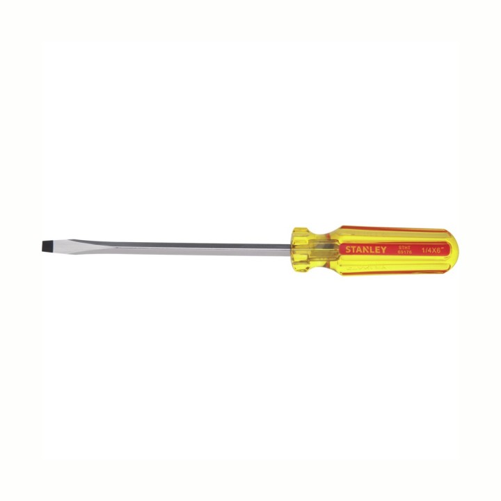 Destornillador Pala 150 mm numero: 6 6x1/4 Profesional Ref 69-176 Stanley