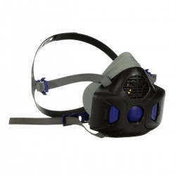 Respirador 3M HF-802SD Media Cara Secure Click T-M