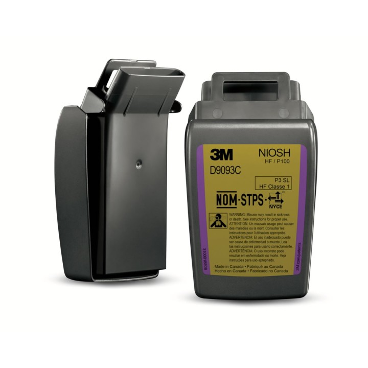 Filtro 3M D9093C Material Particulado P100 SecureClick Pqte X2Und