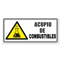 Señal Acopio de Combustibles 30x15