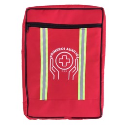 Morral Botiquin Termico Dos Bolsillos 40x27x19 Sin Contenido