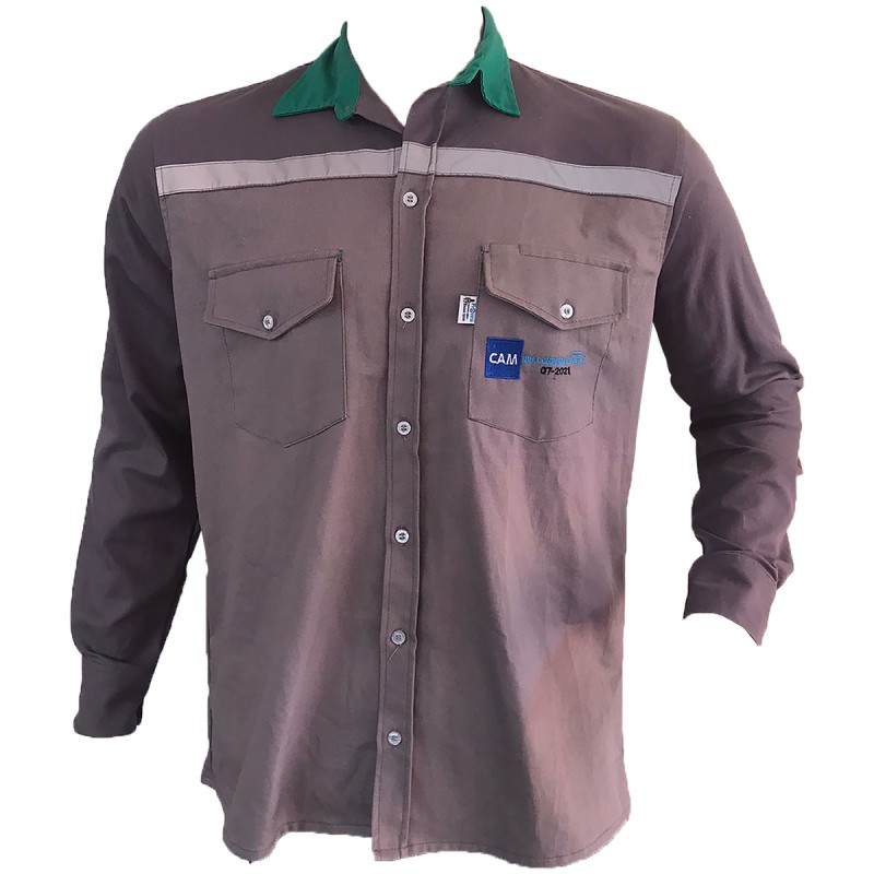 Camisa Dril EPM-CENS Manga Larga Hombre