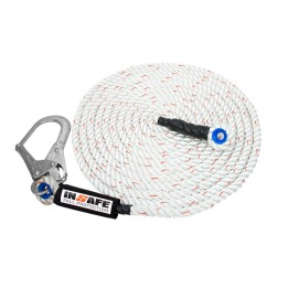 Linea de Vida Vertical 20m Cuerda de 16mm IN 8080-20 INSAFE