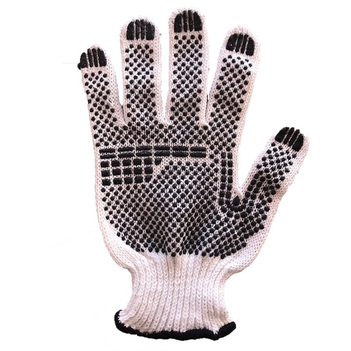 Guante Hilo Puntos Pvc 2 Caras Wk M15