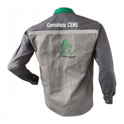 Camisa Dril EPM-CENS Manga Larga Hombre