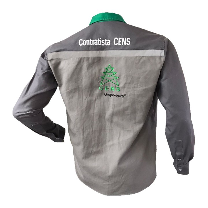 Camisa Dril EPM-CENS Manga Larga Hombre