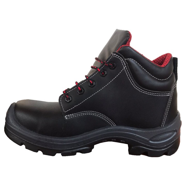 Bota Seguridad Romano Work Negro Dielectrica  Con Puntera y RH