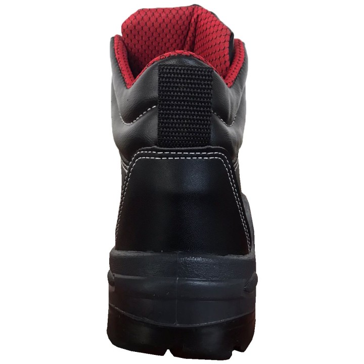 Bota Seguridad Romano Work Negro Dielectrica  Con Puntera y RH
