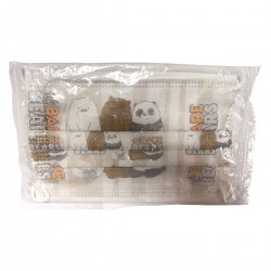 Tapabocas 3 Pliegues x 50 Und Niño Estampado Empaque Individual MediMask