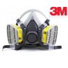 Kit Respirador 3M 6200 + 2 Cartuchos 6003
