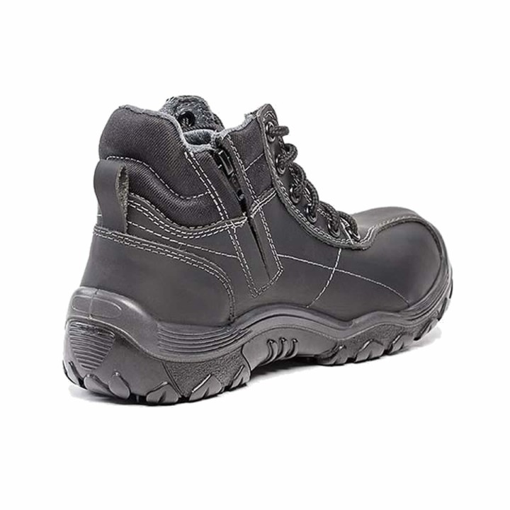 Bota Seguridad Nova Raider Slider Zipper Dama Oro