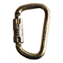 Mosqueton Carabinero Acero S5 Cierre Automatico 45 Kn 10.000 Lb SG