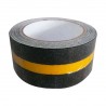 Cinta Antideslizante Reflectivo Amarilla Negra 5 Mtrs x 4.8Cm