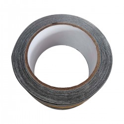 Cinta Antideslizante Reflectivo Amarilla Negra 5 Mtrs x 4.8Cm