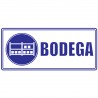 Señal Bodega 30X15